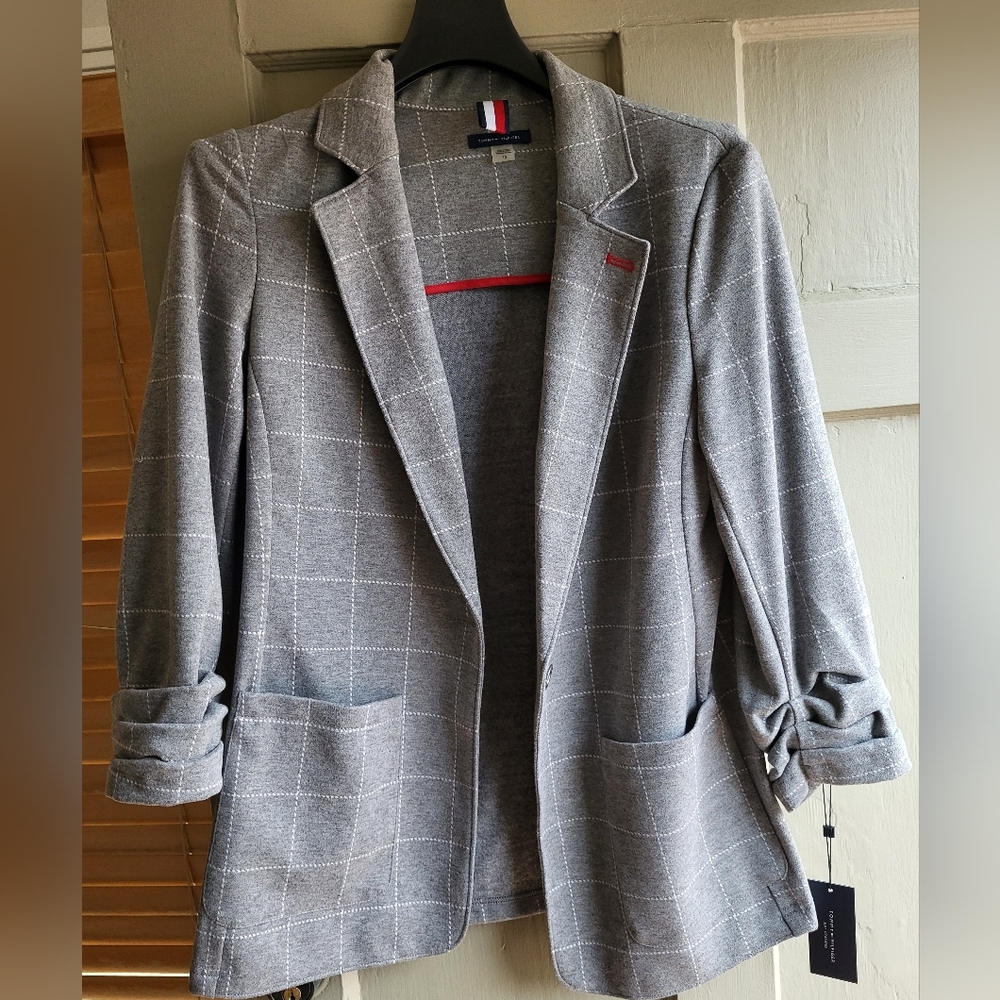Tommy Hilfiger gray blazer